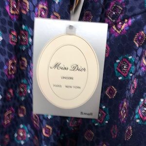 Dior size small nightie and robe. Never worn